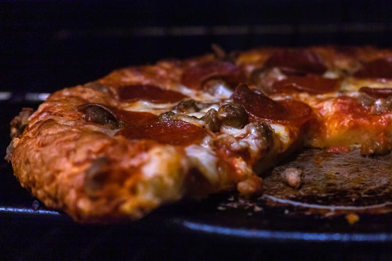 Meat lovers specialty via 313 square pizza