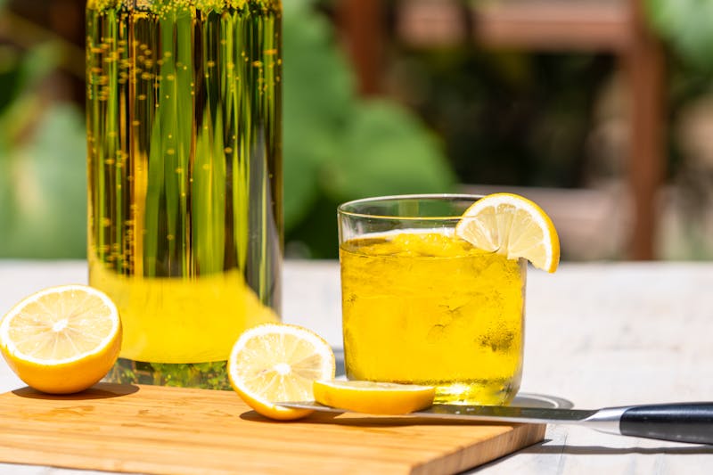 House-made lemonade drink Via 313